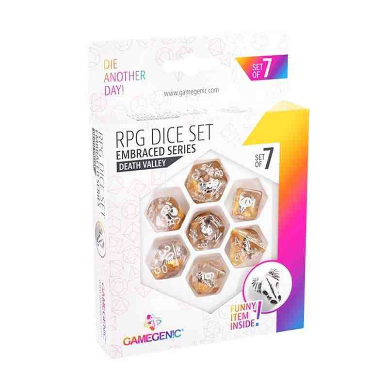 DEATH VALLEY RPG DICE SET(7pcs) Conjunto de dados